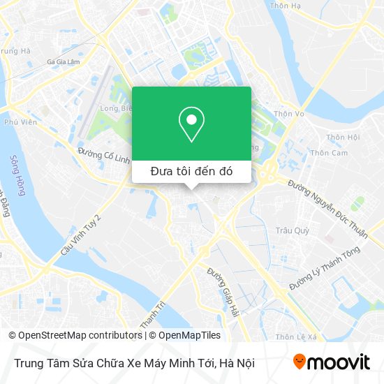 Bản đồ Trung Tâm Sửa Chữa Xe Máy Minh Tới