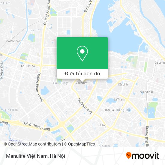 Bản đồ Manulife Việt Nam