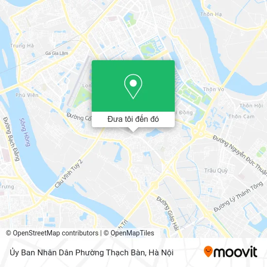 Bản đồ Ủy Ban Nhân Dân Phường Thạch Bàn