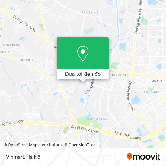 Bản đồ Vinmart