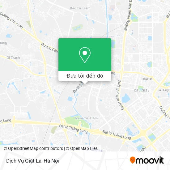 Bản đồ Dịch Vụ Giặt Là