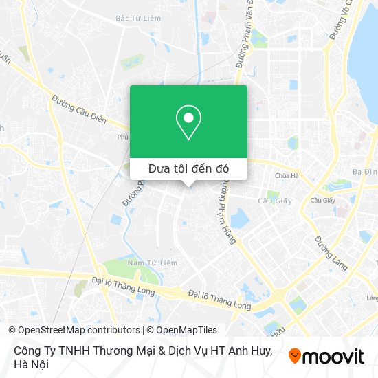 Bản đồ Công Ty TNHH Thương Mại & Dịch Vụ HT Anh Huy