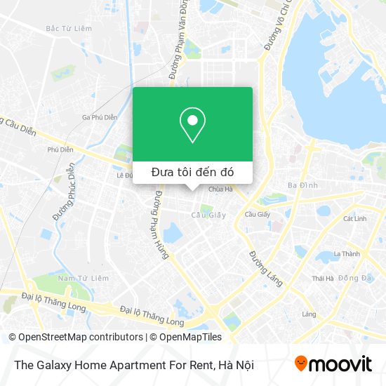 Bản đồ The Galaxy Home Apartment For Rent