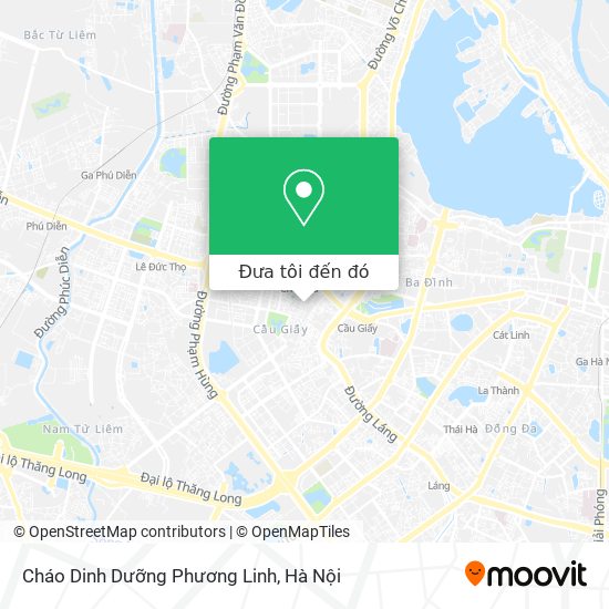 Bản đồ Cháo Dinh Dưỡng Phương Linh