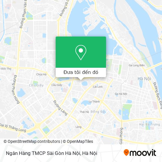 Bản đồ Ngân Hàng TMCP Sài Gòn Hà Nội
