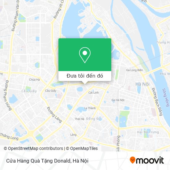 Bản đồ Cửa Hàng Quà Tặng Donald