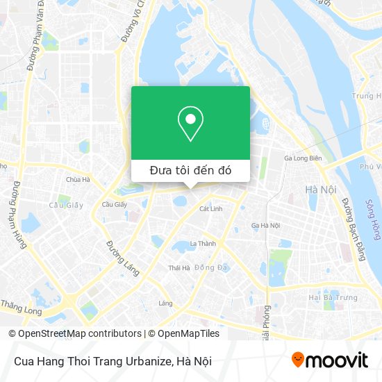Bản đồ Cua Hang Thoi Trang Urbanize