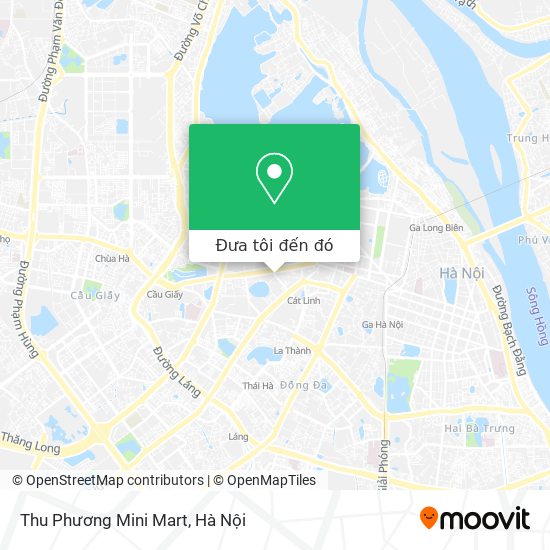 Bản đồ Thu Phương Mini Mart
