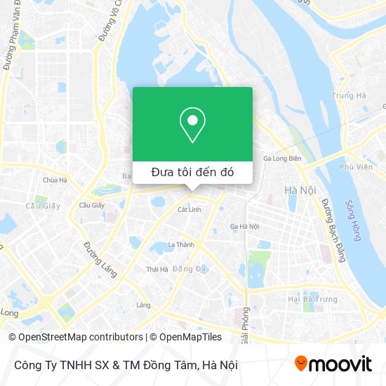 Bản đồ Công Ty TNHH SX & TM Đồng Tâm