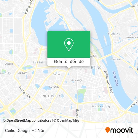 Bản đồ Ceilio Design