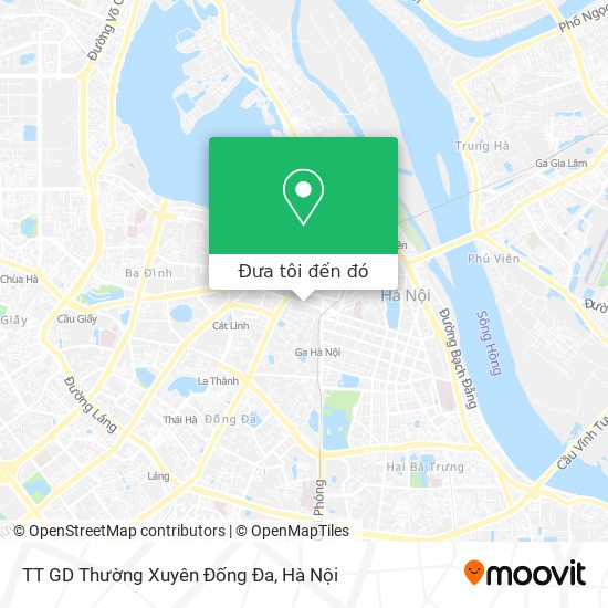 Bản đồ TT GD Thường Xuyên Đống Đa