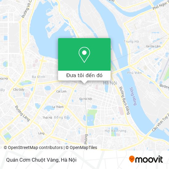 Bản đồ Quán Cơm Chuột Vàng