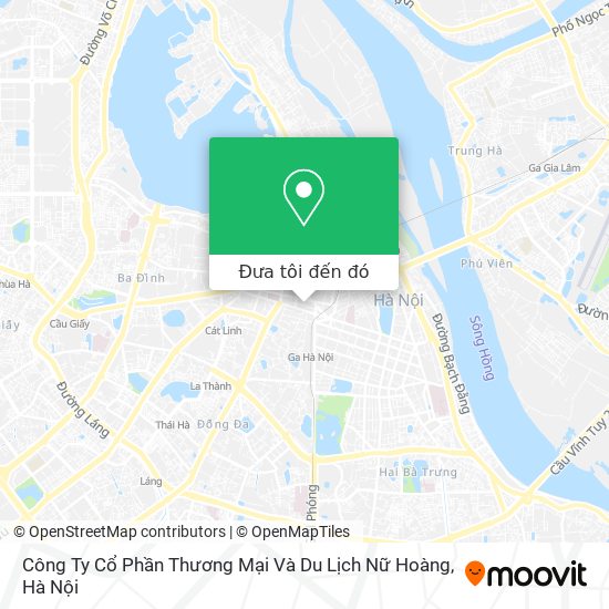 Bản đồ Công Ty Cổ Phần Thương Mại Và Du Lịch Nữ Hoàng