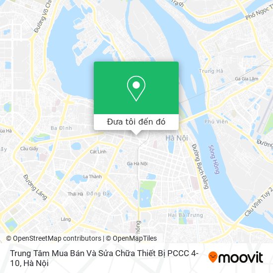 Bản đồ Trung Tâm Mua Bán Và Sửa Chữa Thiết Bị PCCC 4-10