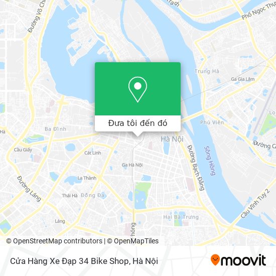 Bản đồ Cửa Hàng Xe Đạp 34 Bike Shop