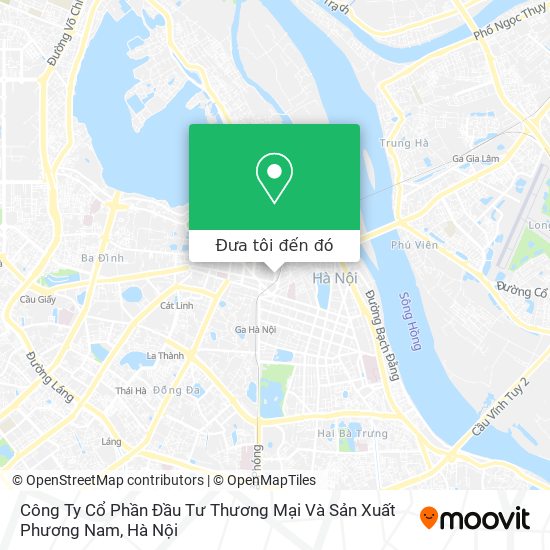 Bản đồ Công Ty Cổ Phần Đầu Tư Thương Mại Và Sản Xuất Phương Nam