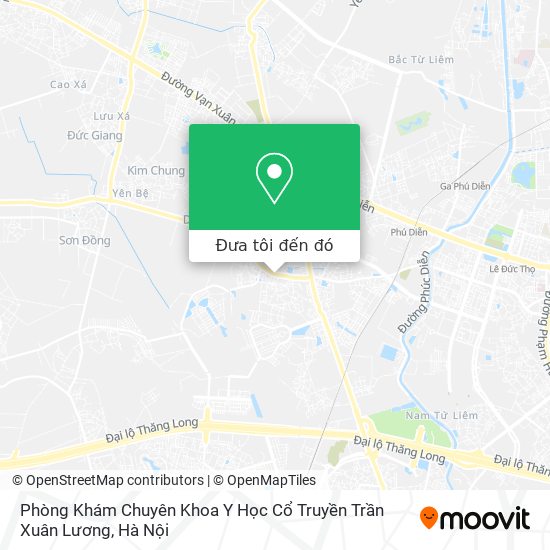 Bản đồ Phòng Khám Chuyên Khoa Y Học Cổ Truyền Trần Xuân Lương