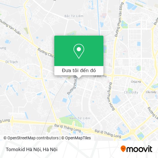 Bản đồ Tomokid Hà Nội