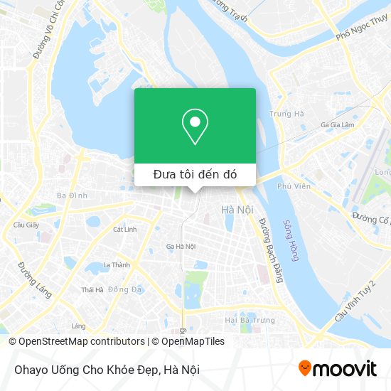 Bản đồ Ohayo Uống Cho Khỏe Đẹp