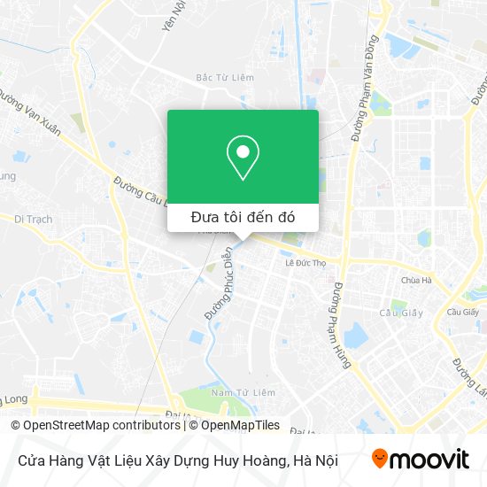 Bản đồ Cửa Hàng Vật Liệu Xây Dựng Huy Hoàng