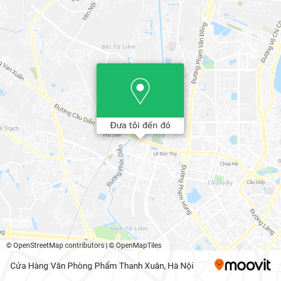 Bản đồ Cửa Hàng Văn Phòng Phẩm Thanh Xuân