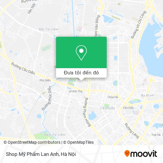 Bản đồ Shop Mỹ Phẩm Lan Anh