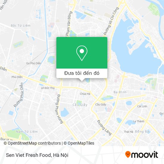 Bản đồ Sen Viet Fresh Food