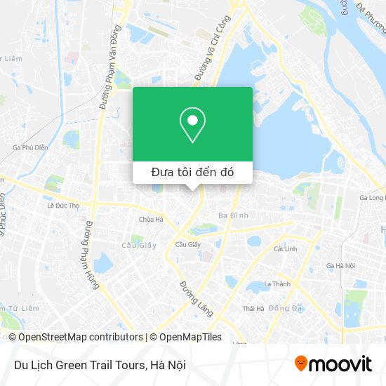 Bản đồ Du Lịch Green Trail Tours