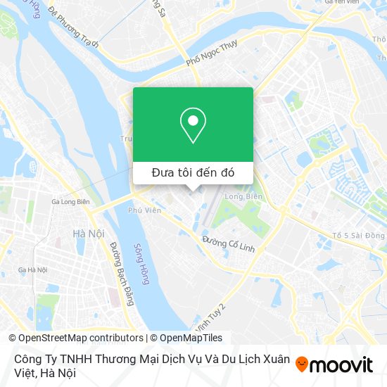 Bản đồ Công Ty TNHH Thương Mại Dịch Vụ Và Du Lịch Xuân Việt