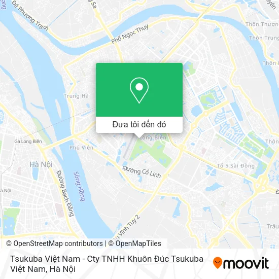 Bản đồ Tsukuba Việt Nam - Cty TNHH Khuôn Đúc Tsukuba Việt Nam
