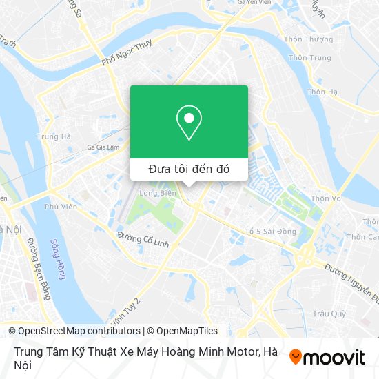 Bản đồ Trung Tâm Kỹ Thuật Xe Máy Hoàng Minh Motor