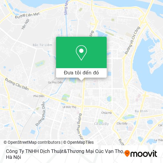 Bản đồ Công Ty TNHH Dịch Thuật&Thương Mại Cúc Vạn Thọ