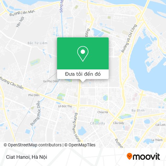 Bản đồ Ciat Hanoi