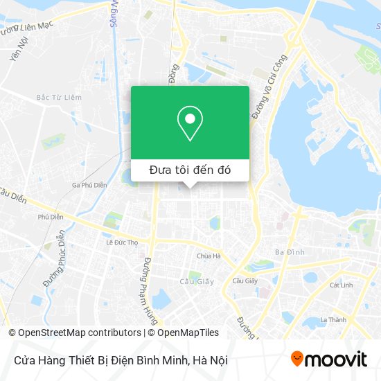 Bản đồ Cửa Hàng Thiết Bị Điện Bình Minh