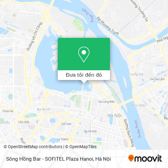 Bản đồ Sông Hồng Bar - SOFITEL Plaza Hanoi