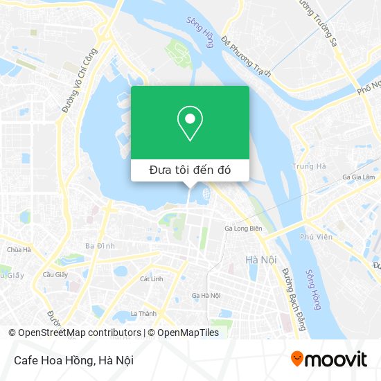 Bản đồ Cafe Hoa Hồng