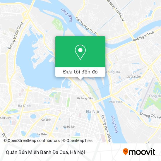 Bản đồ Quán Bún Miến Bánh Đa Cua