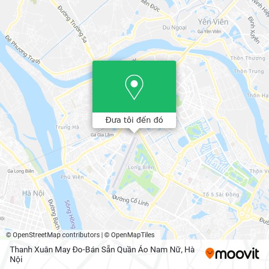 Bản đồ Thanh Xuân May Đo-Bán Sẵn Quần Áo Nam Nữ