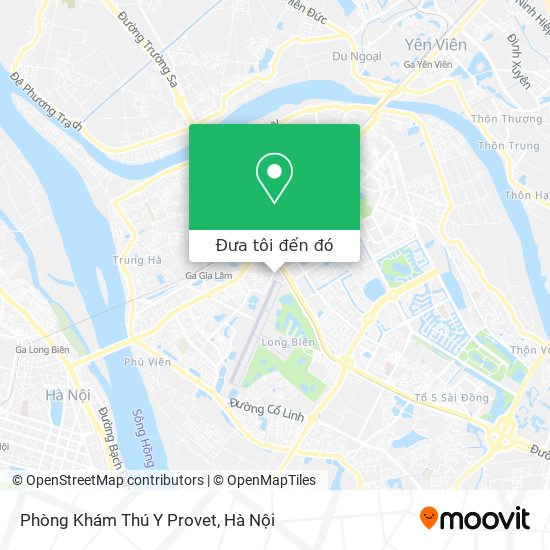 Bản đồ Phòng Khám Thú Y Provet