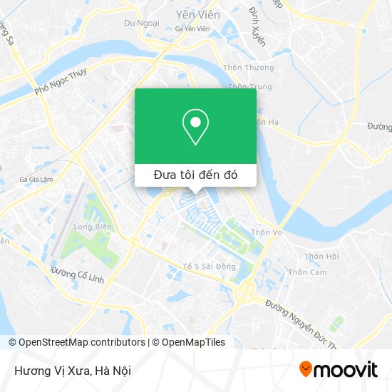 Bản đồ Hương Vị Xưa