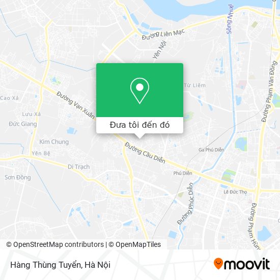 Bản đồ Hàng Thùng Tuyển