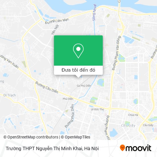 Bản đồ Trường THPT Nguyễn Thị Minh Khai