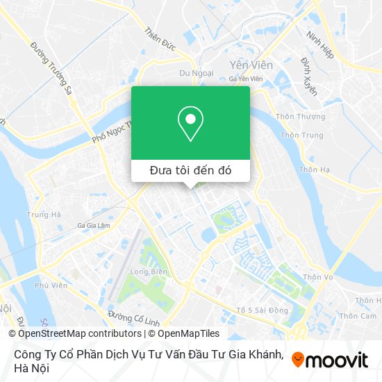 Bản đồ Công Ty Cổ Phần Dịch Vụ Tư Vấn Đầu Tư Gia Khánh