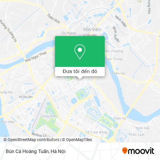 Bản đồ Bún Cá Hoàng Tuấn
