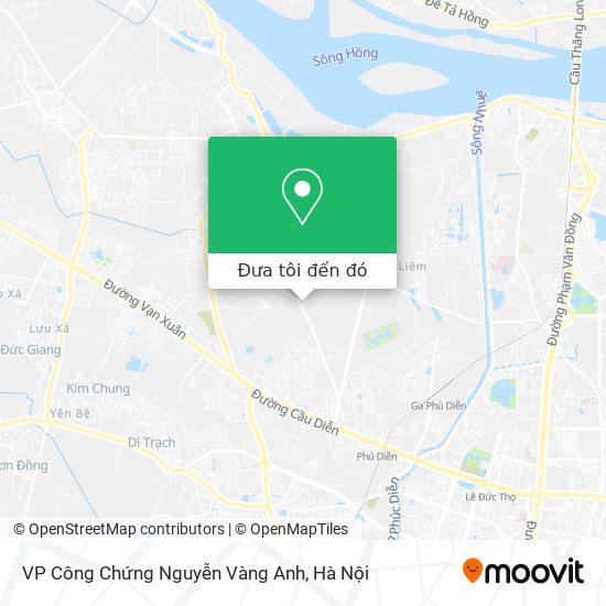 Bản đồ VP Công Chứng Nguyễn Vàng Anh