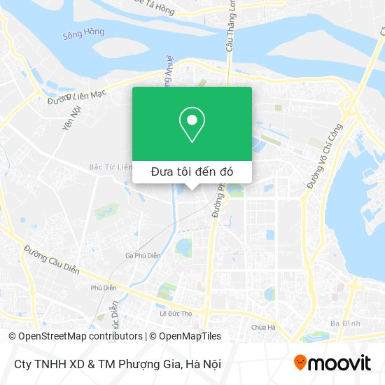 Bản đồ Cty TNHH XD & TM Phượng Gia