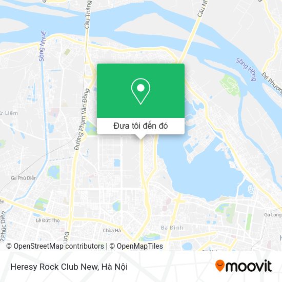 Bản đồ Heresy Rock Club New