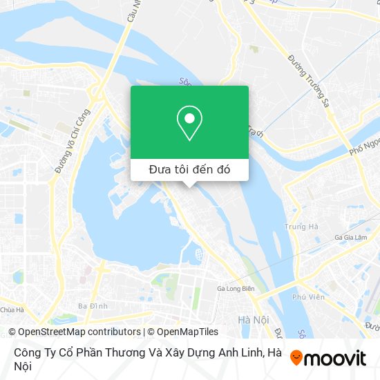 Bản đồ Công Ty Cổ Phần Thương Và Xây Dựng Anh Linh