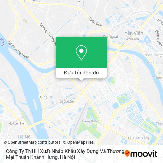 Bản đồ Công Ty TNHH Xuất Nhập Khẩu Xây Dựng Và Thương Mại Thuận Khánh Hưng