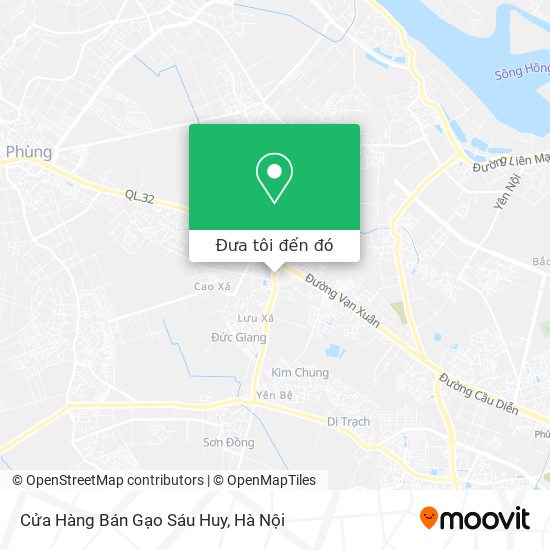 Bản đồ Cửa Hàng Bán Gạo Sáu Huy